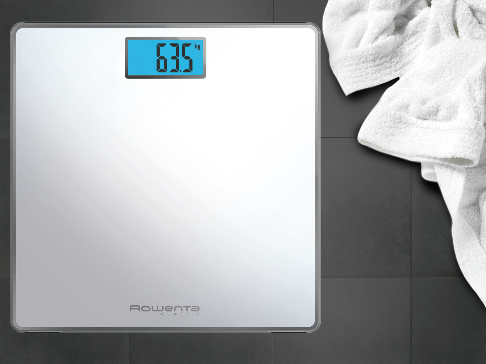 Rowenta Classic BS1501 Square White Electronic personal scale – image 7