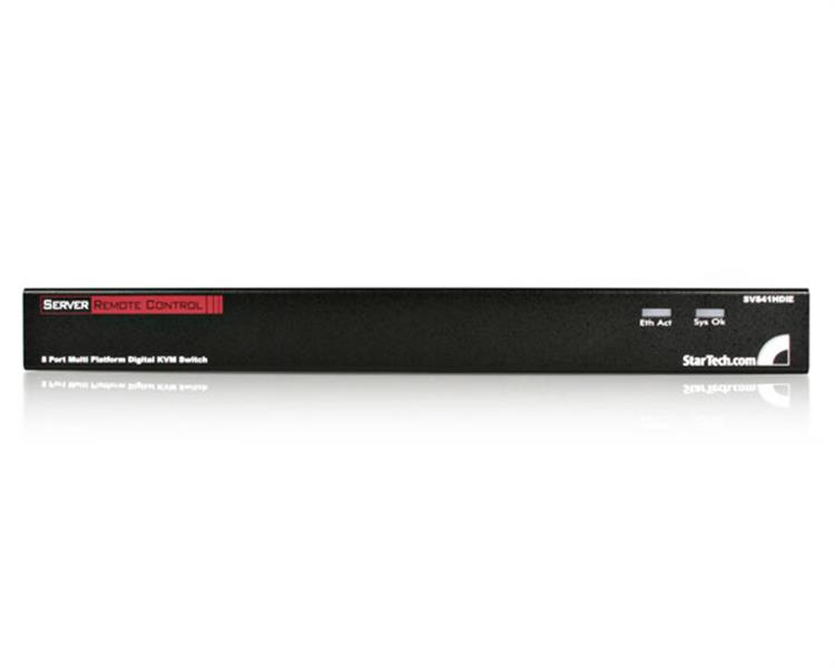 StarTech.com 8 Port Rackmount USB PS/2 Digital IP KVM Switch – image 2