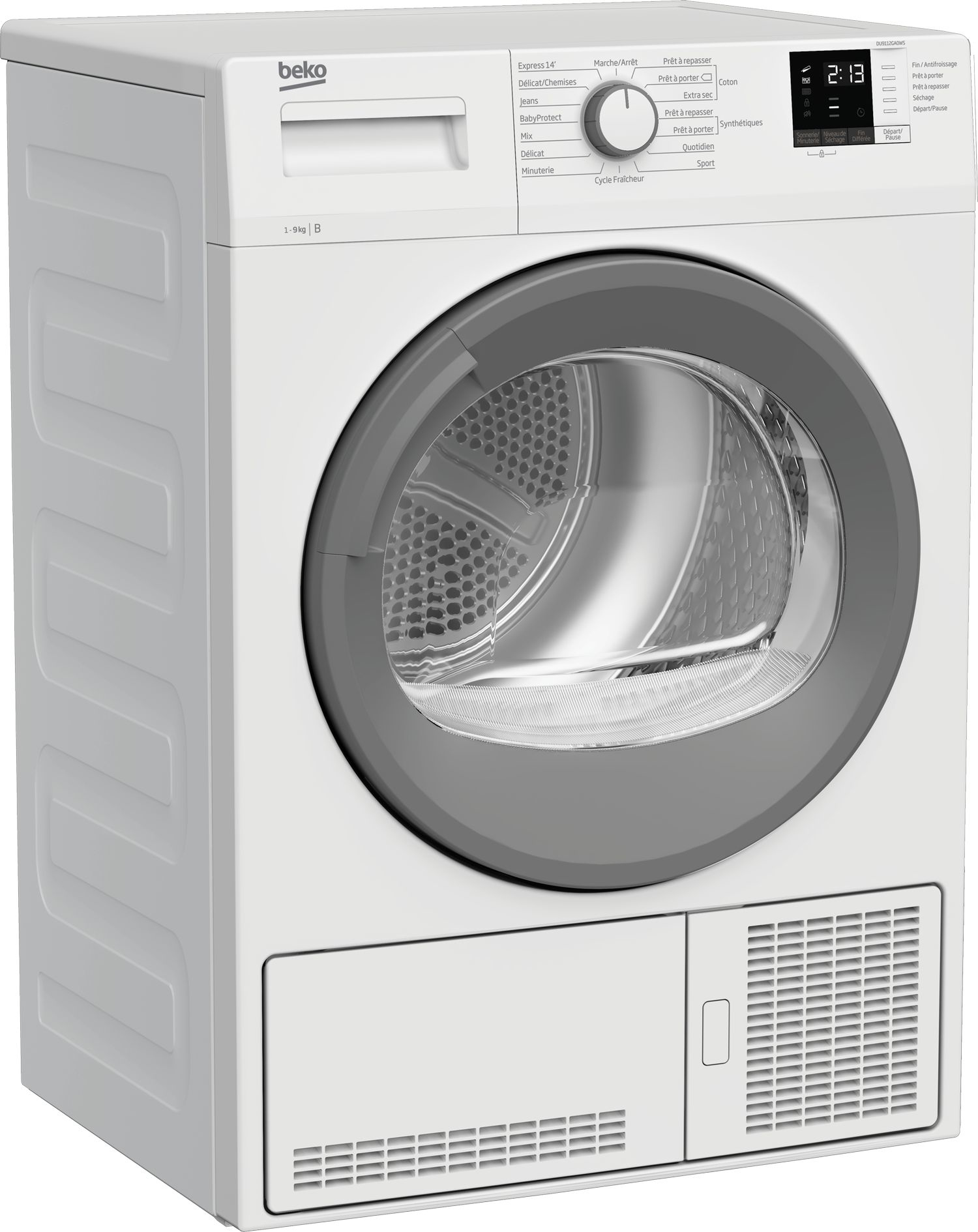 Beko DU9112GA0WS tumble dryer Freestanding Front-load – image 2