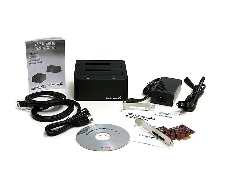 StarTech.com SATDOCK22UEC laptop dock/port replicator Black – image 6