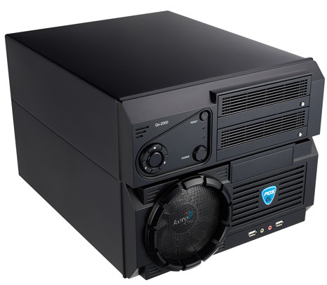 Aerocool QX2000 computer case Cube Black