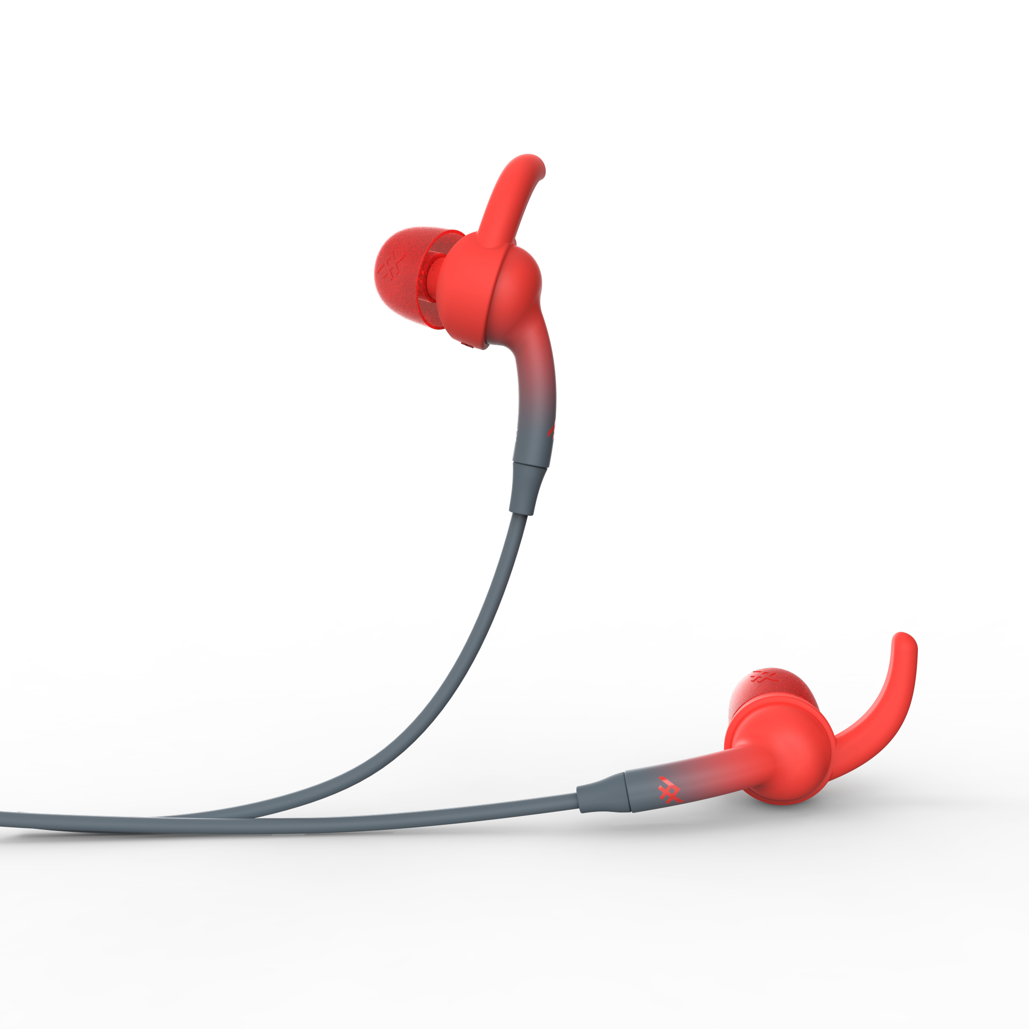 IFROGZ 304001823 headphones/headset Wireless In-ear Sports Micro-USB Bluetooth Grey, Red – image 3