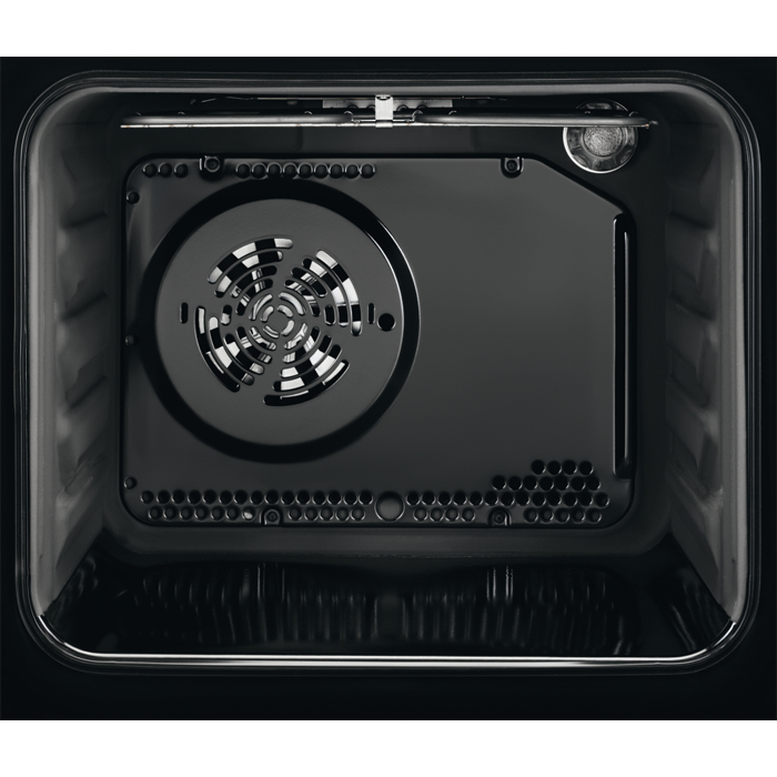 Electrolux EKC54553OS Freestanding cooker Electric Zone induction hob Silver – image 2