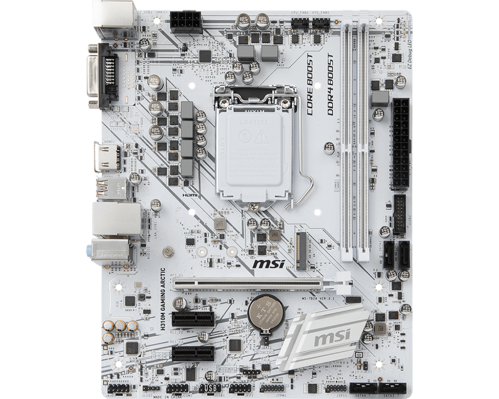 MSI H310M GAMING ARCTIC – image 2