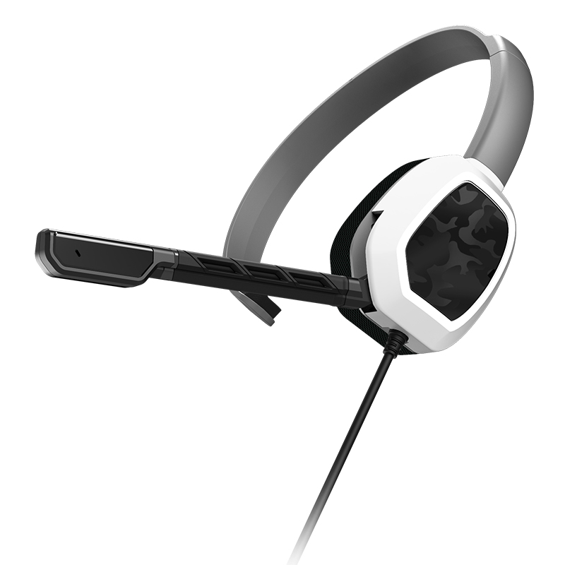 PDP 048-040-NA-WCAM headphones/headset Wired Head-band Gaming Black, Grey, White – image 2