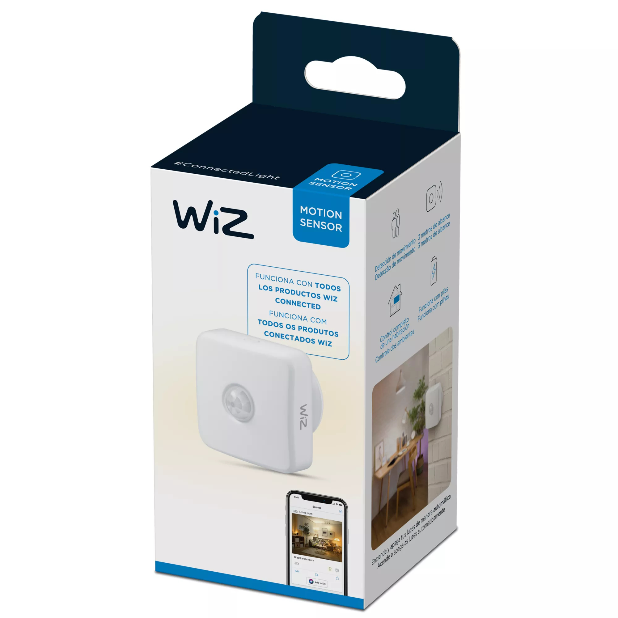 WiZ 8719514552623 motion detector Wall White – image 2