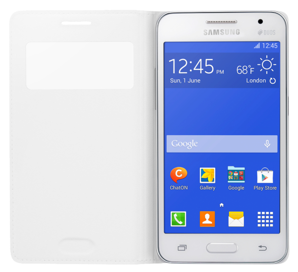Samsung EF-CG355 mobile phone case Folio White – image 2