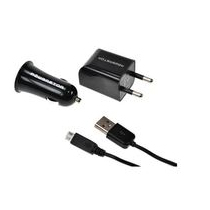CoreParts MSPP2520 mobile device charger Mobile phone Black AC, Cigar lighter, USB Auto, Indoor
