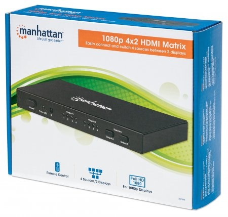 Manhattan 207898 video switch HDMI – image 2