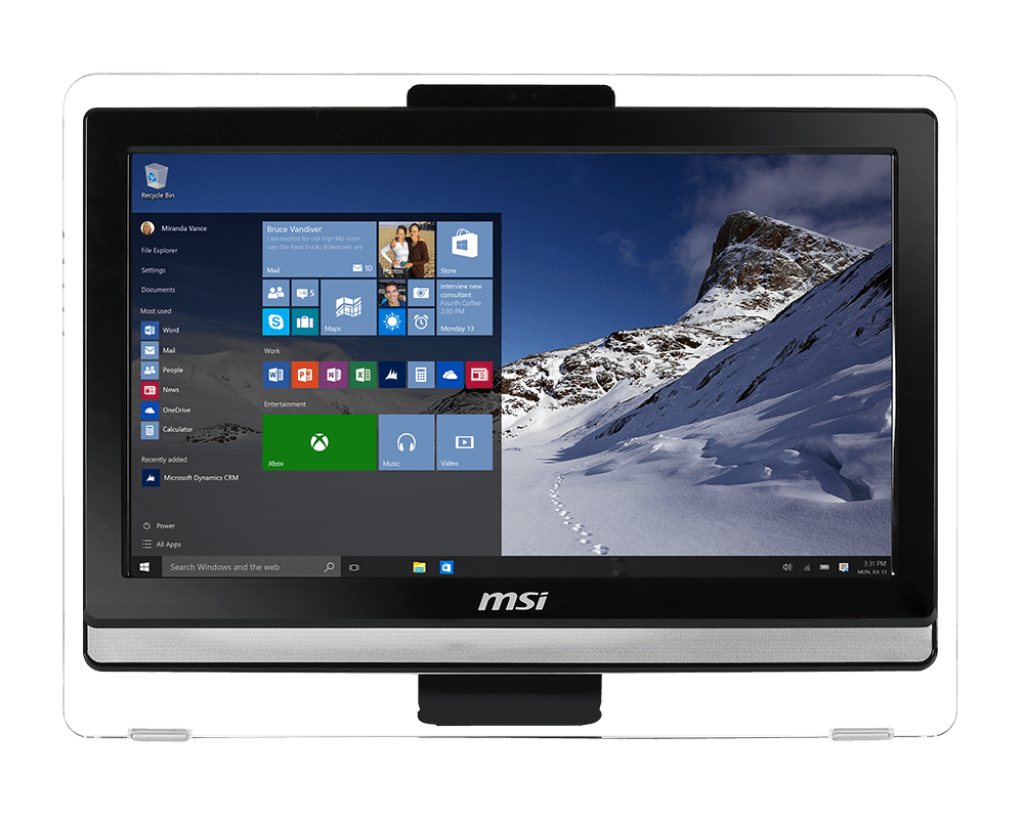 MSI Wind Top AE202-056US All-in-One PC/workstation Intel® Celeron® 1037U – image 1