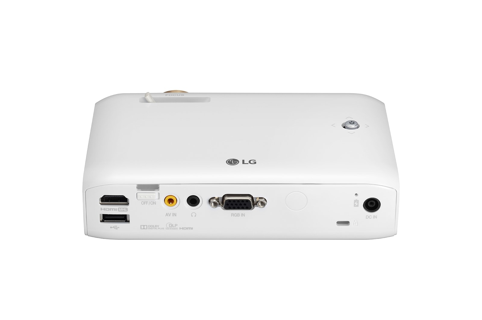 LG PH510PG data projector Standard throw projector 550 ANSI lumens LED 720p (1280x720) White – image 6