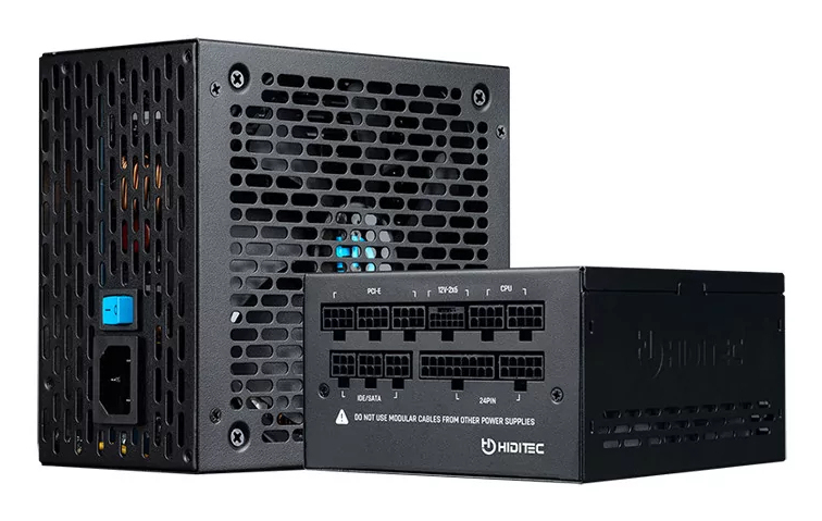 Hiditec GDX850 v3 80PLUS GOLD ATX 3.1 PCIe 5.1 power supply unit 850 W 20+4 pin ATX Black image 2