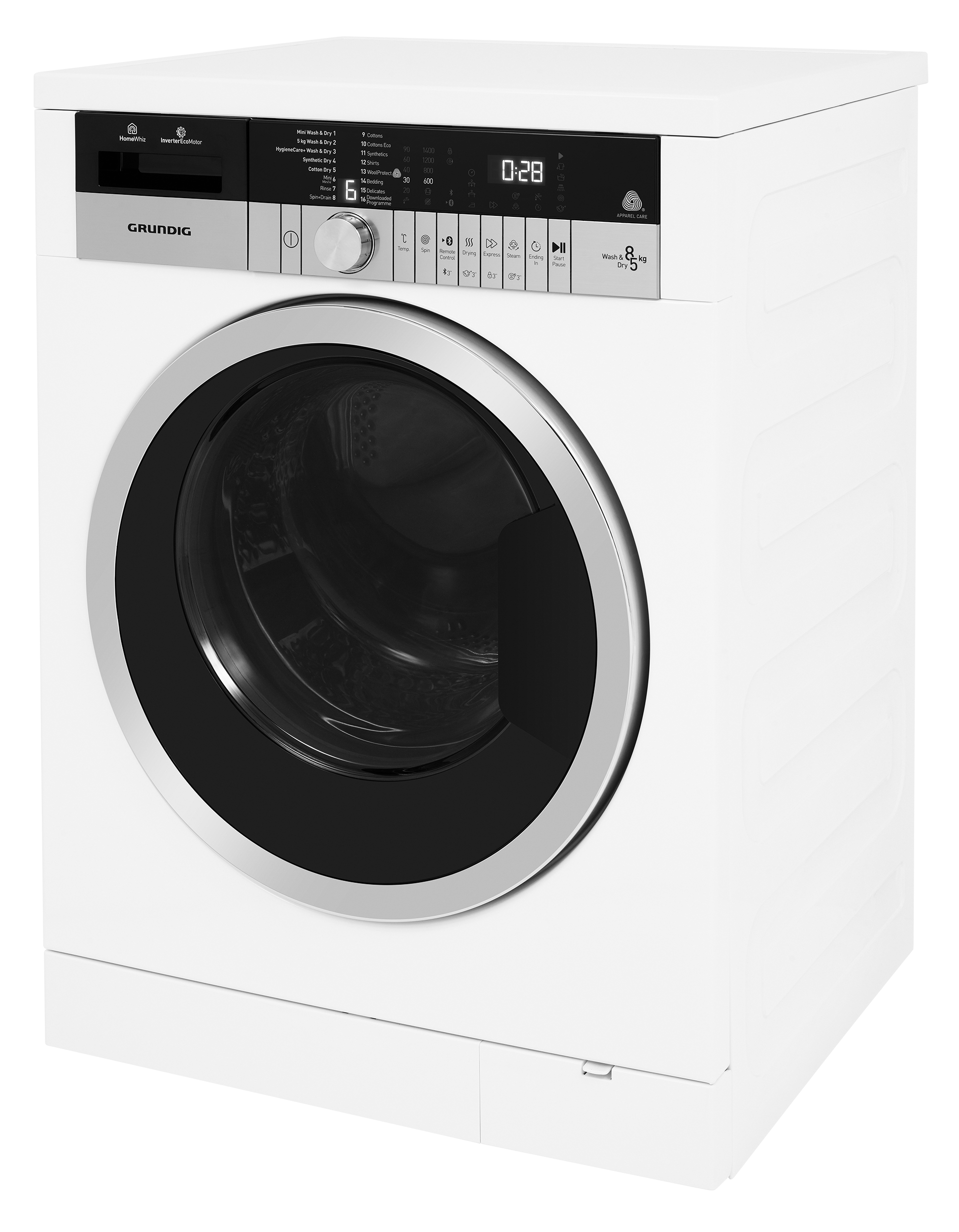 Grundig GWD38400CW washer dryer Freestanding Front-load White – image 7