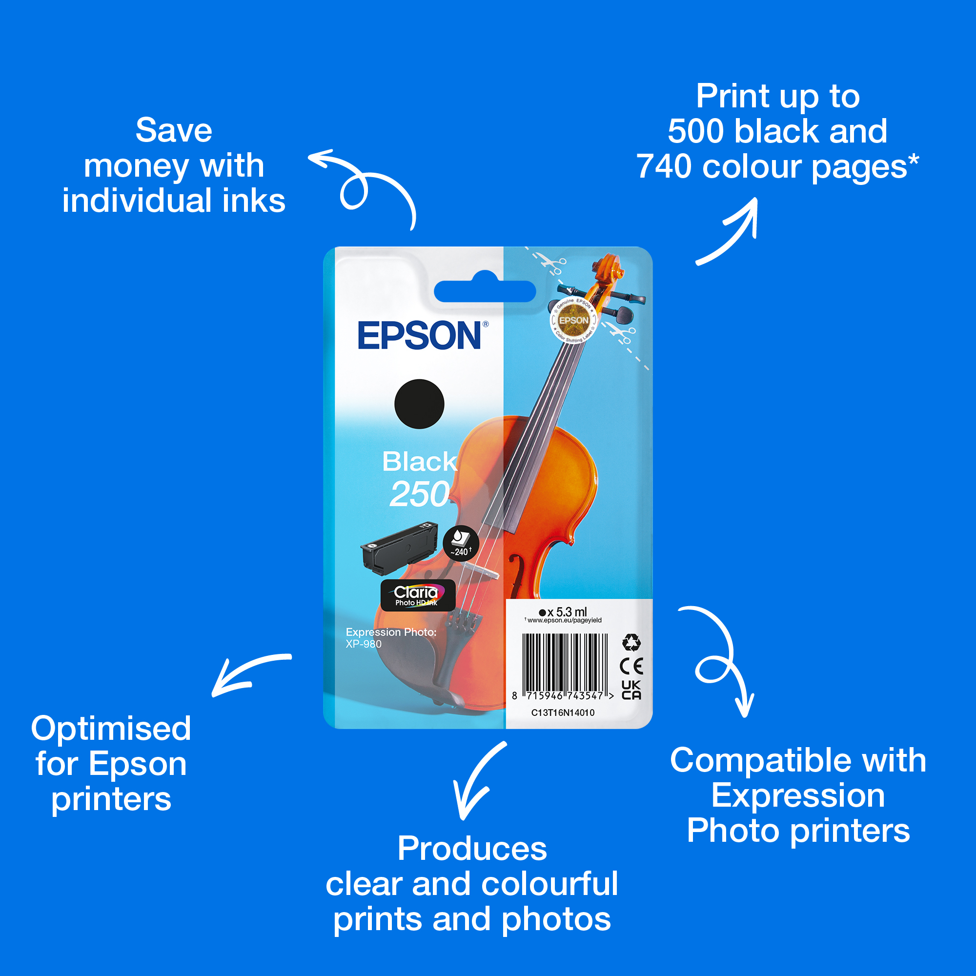 Epson 250 Violin Claria Photo HD – image 2