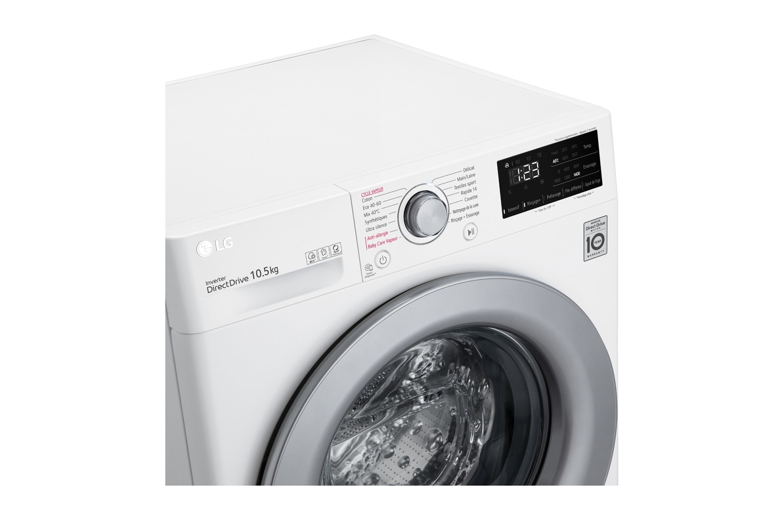 LG F14V34WHS washing machine Front-load – image 5