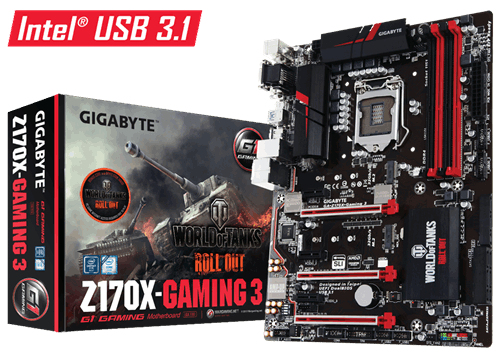 GIGABYTE GA-Z170X-Gaming 3-EU – image 1