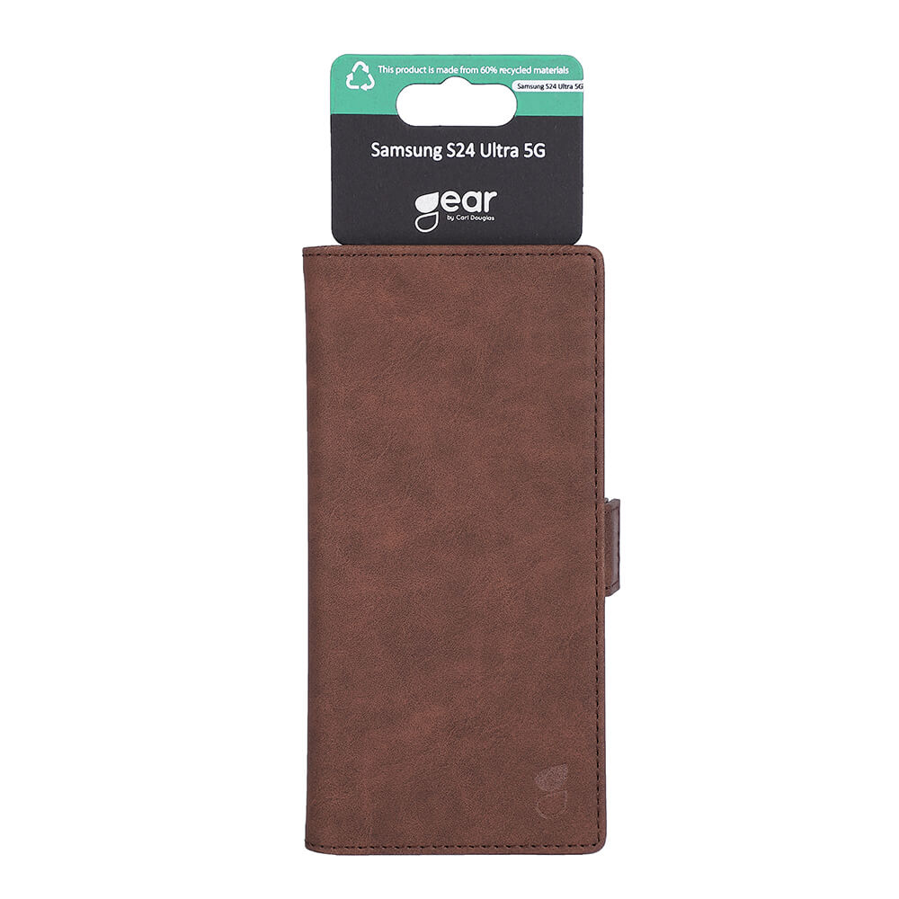 Gear Wallet Case 3 Card Slots Brown - Samsung S24 Ultra – image 2