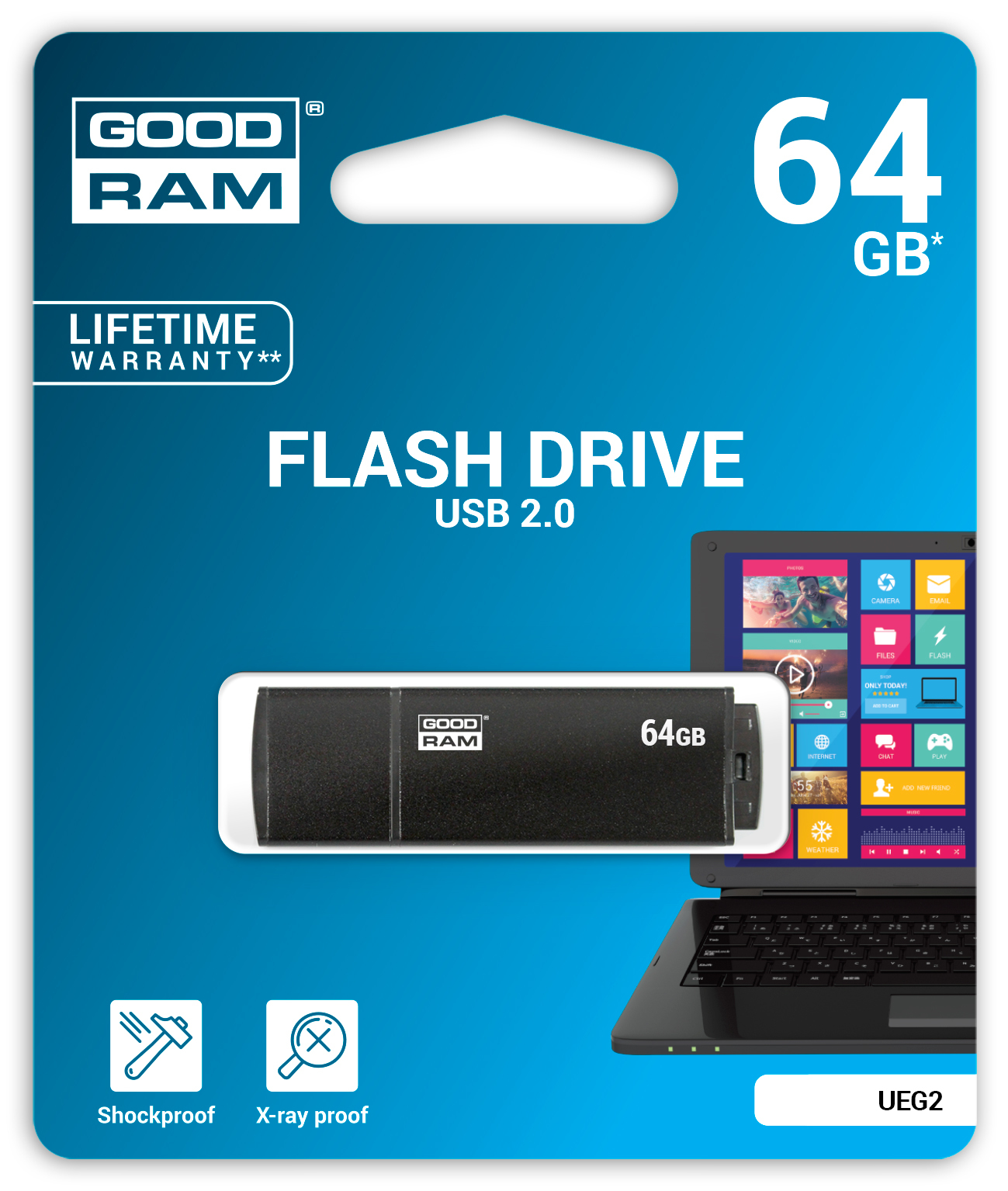 Goodram UEG2-0640K0R11 USB flash drive – image 2