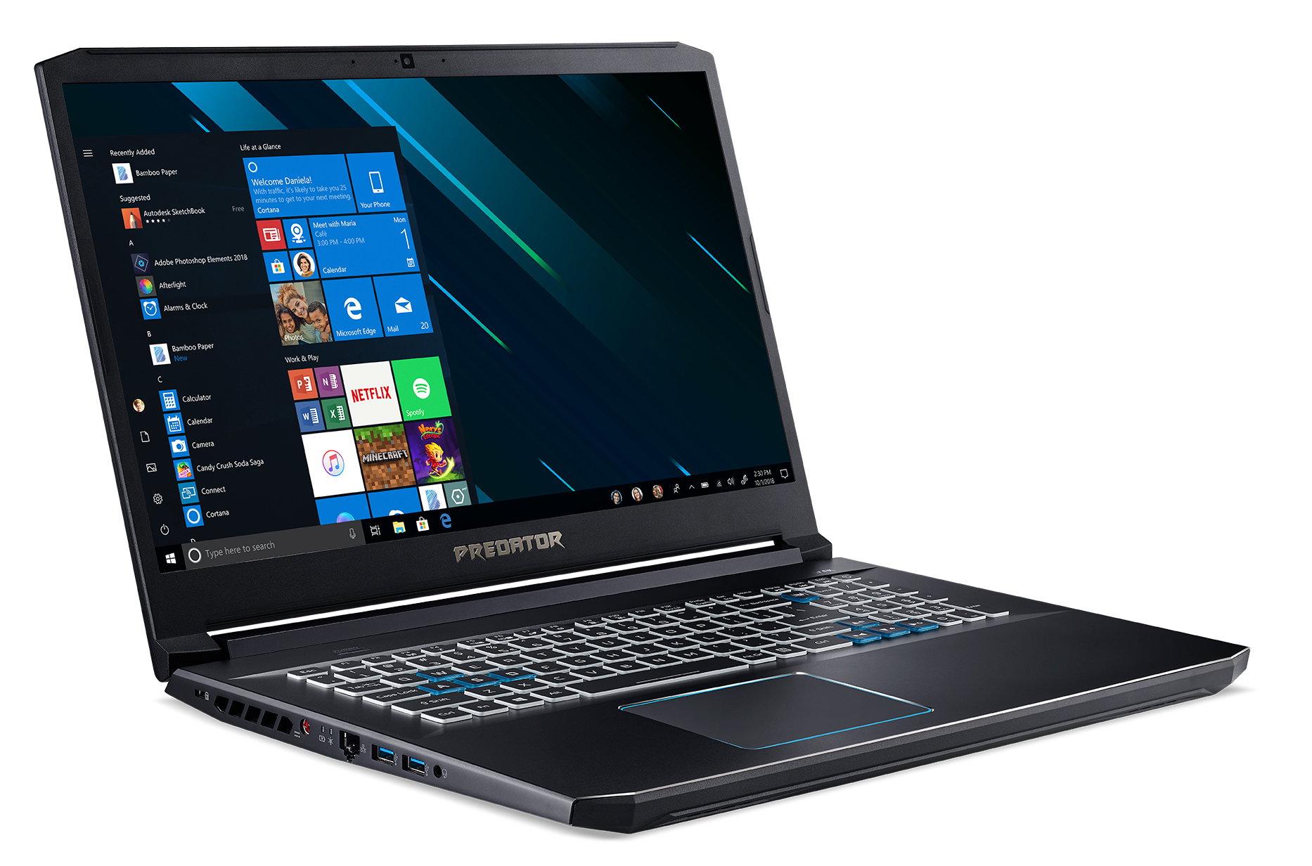 Acer Predator Helios 300 PH315-53-7076 Intel® Core™ i7 i7-10750H Laptop – image 4