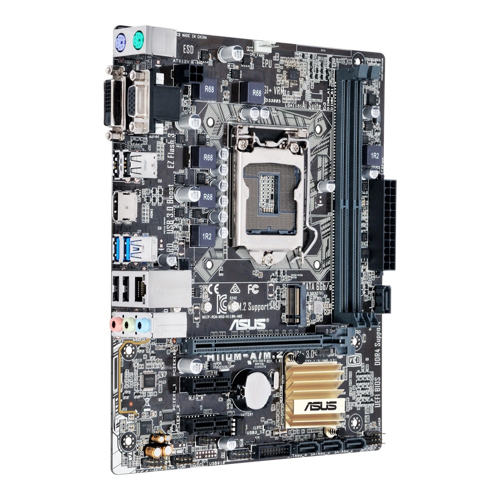 ASUS H110M-A/M.2/CSM Intel® H110 LGA 1151 (Socket H4) micro ATX – image 4