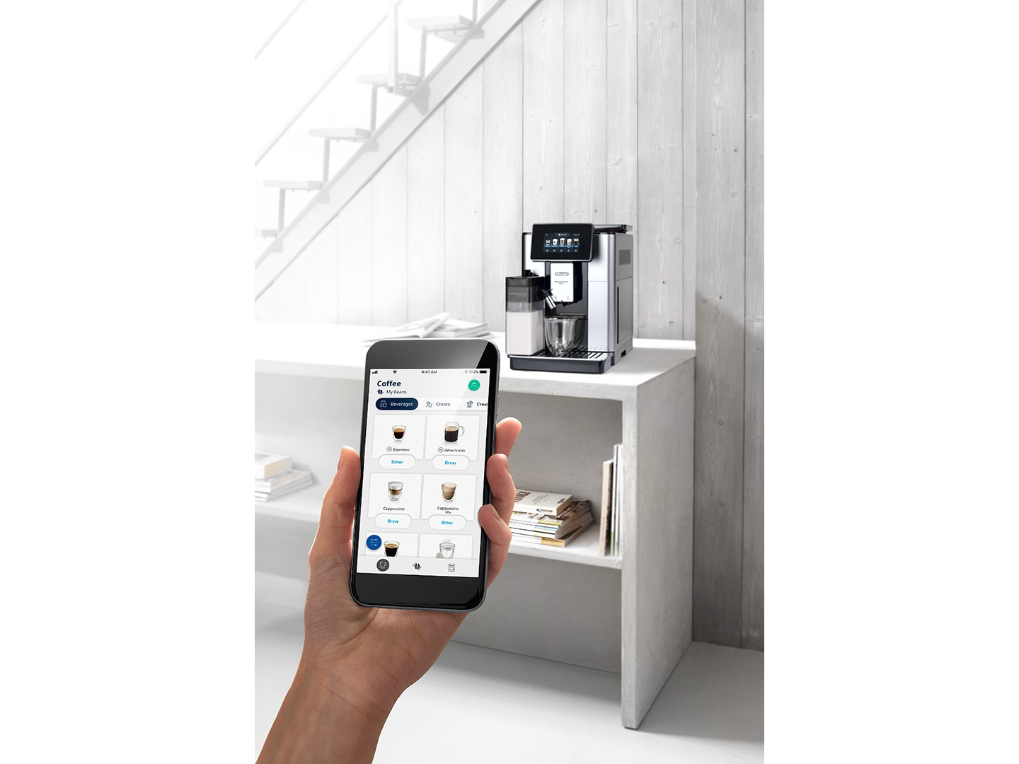 De’Longhi PrimaDonna ECAM610.55.SB Fully-auto Espresso machine – image 5