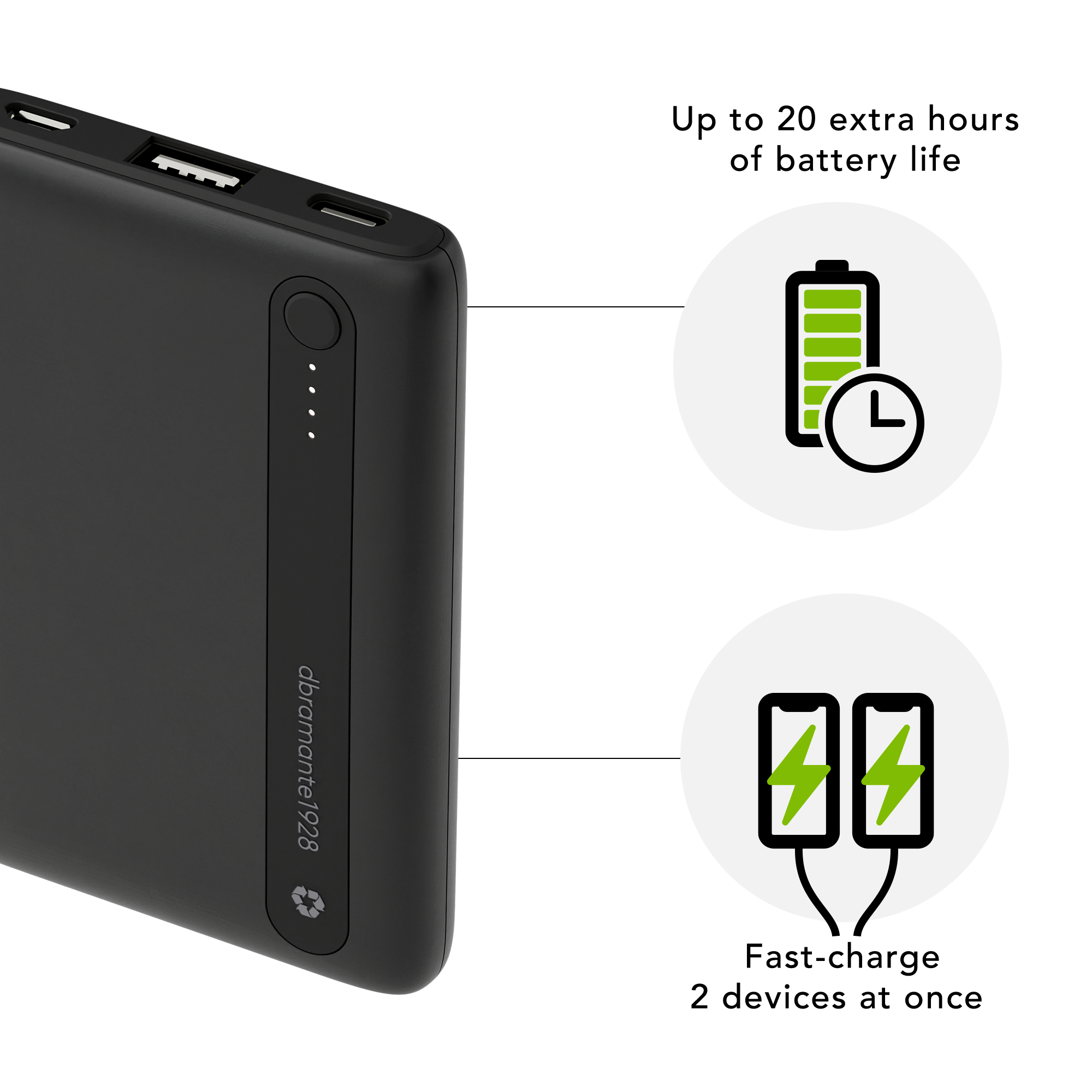 dbramante1928 re-charge - Power Bank – image 4