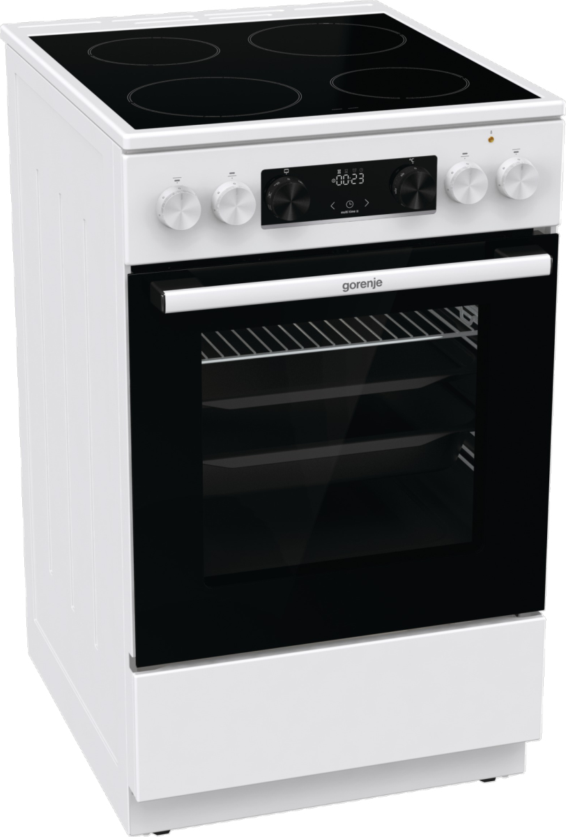 Gorenje GEC5C42WG cooker Freestanding cooker Electric Zone induction hob White – image 8