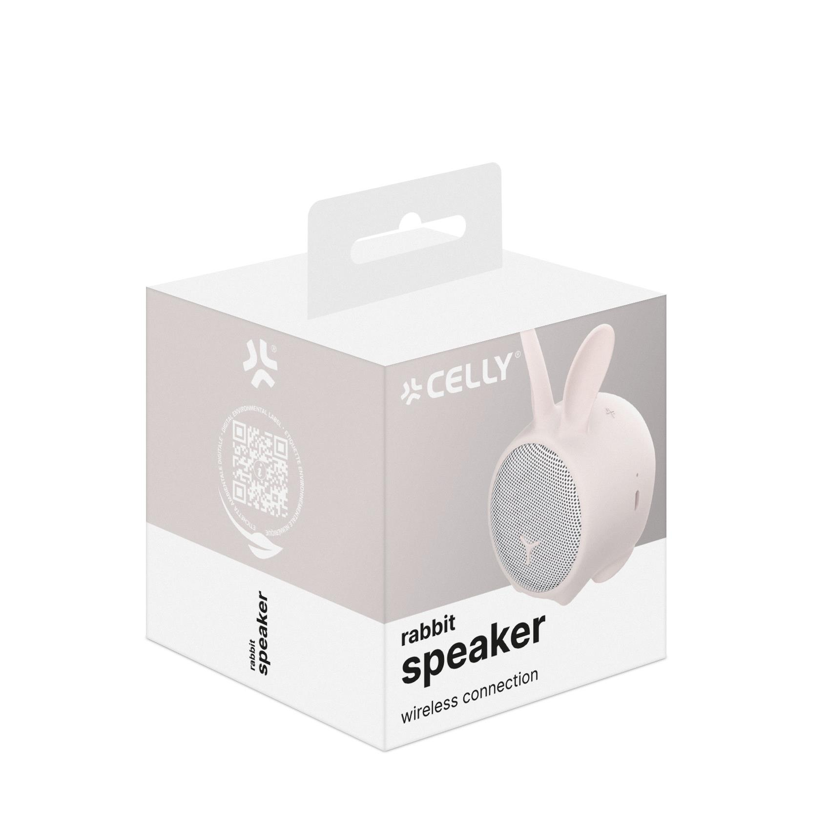 Celly WSRABBIT portable/party speaker White 3 W image 5