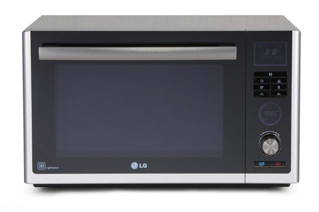 LG MJ3881BF microwave Black, Silver