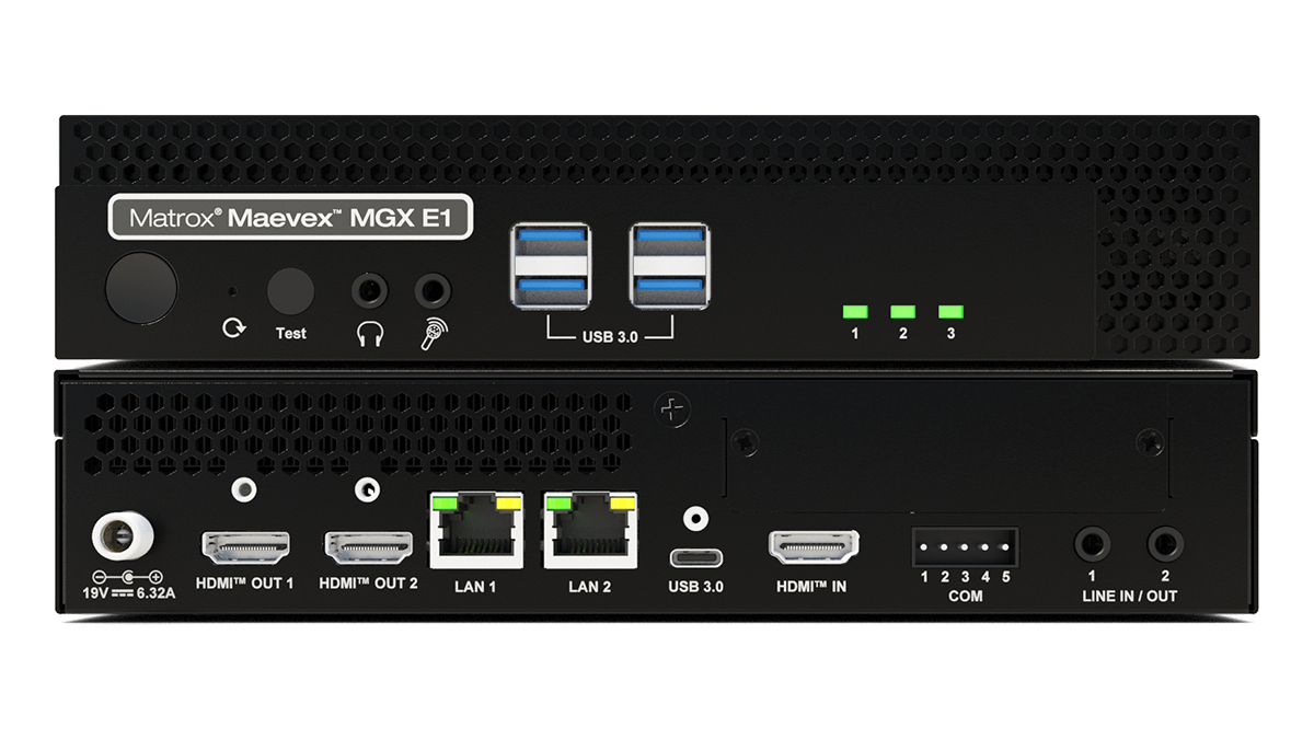 Matrox Maevex MGX E1 Encoder / MVX-MGXE1Y-EU – image 1