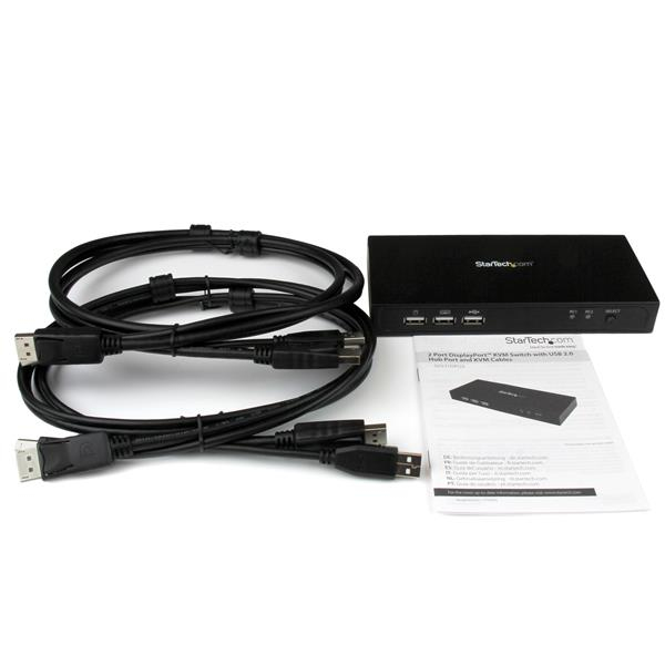 StarTech.com 2-port DisplayPort KVM Switch - USB 2.0 - 4K – image 4