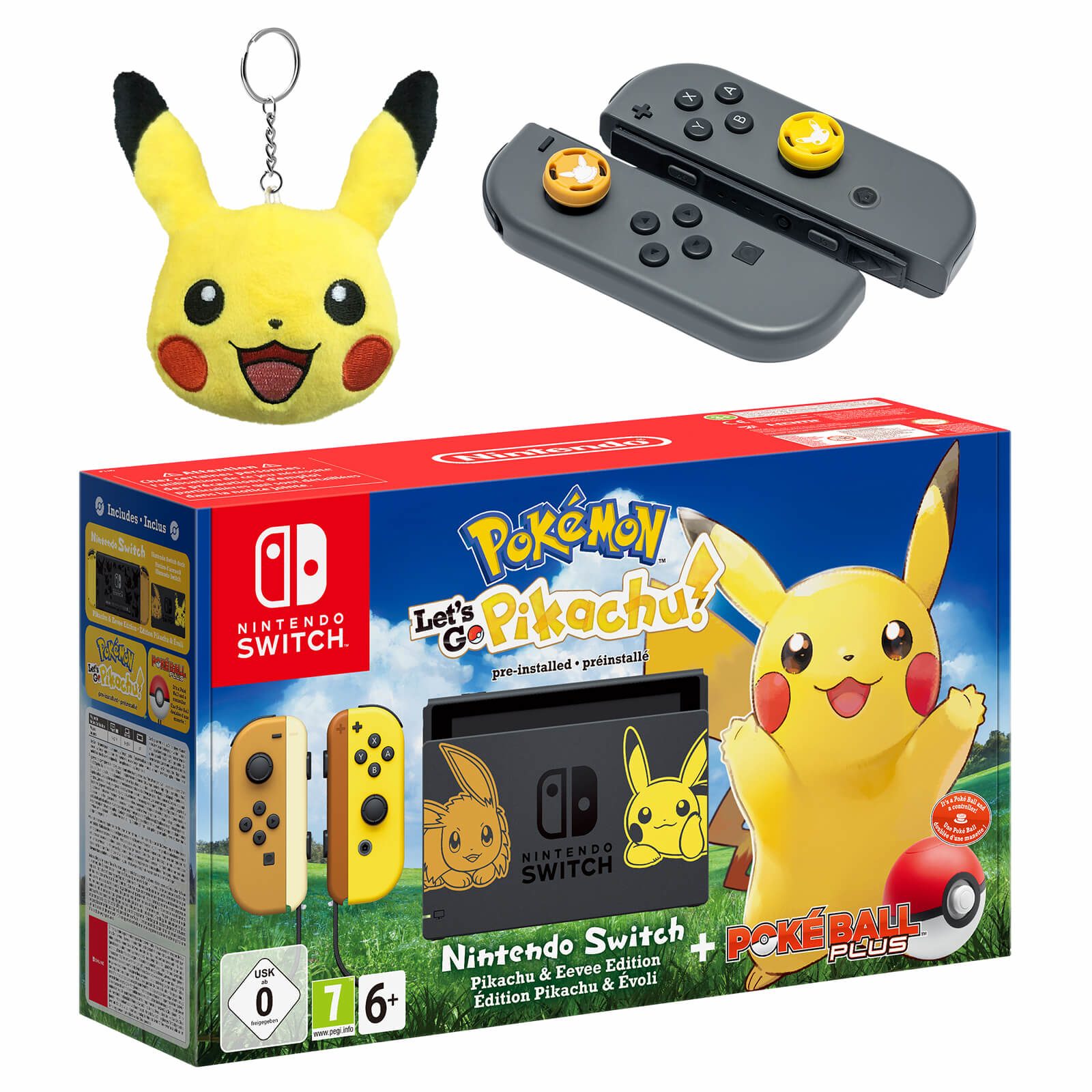 Nintendo Switch+Pokémon: Let’s Go, Pikachu! Edition – image 1