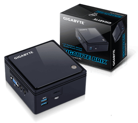GIGABYTE BRIX GB-BACE-3000-FT-BW PC/workstation Intel® Celeron® N3000 – image 2