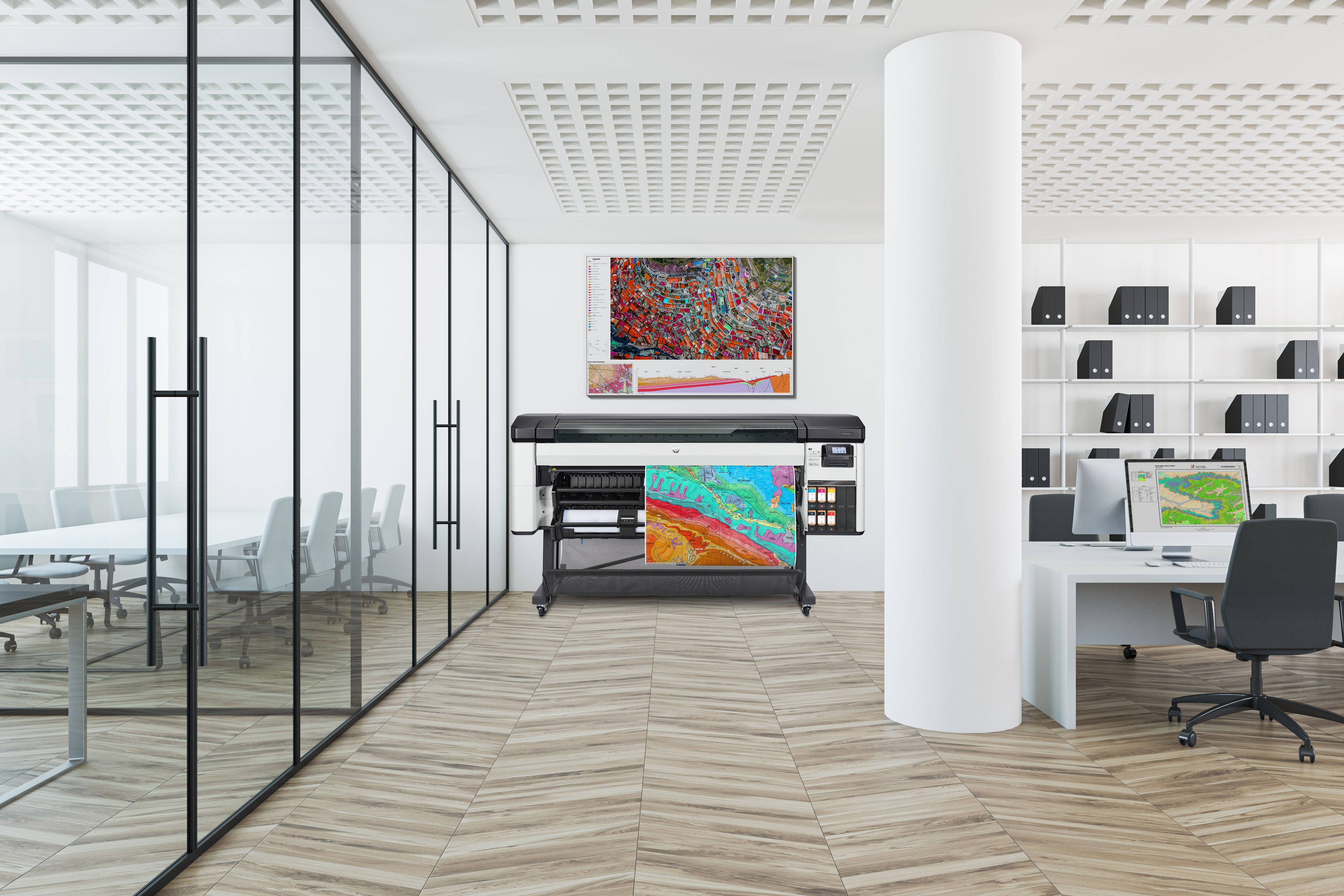 HP Designjet Z6 Pro 64-in Printer. Print technology: Thermal inkjet, Maximum resolution: 2400 x 1200 DPI, Page description
