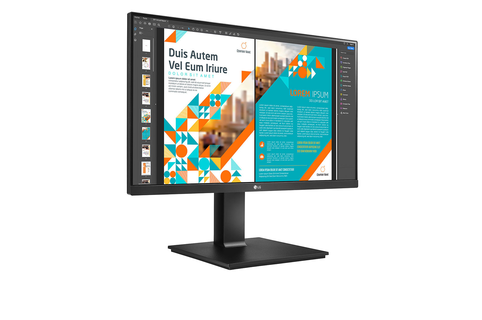 LG 24QP550-B computer monitor – image 4