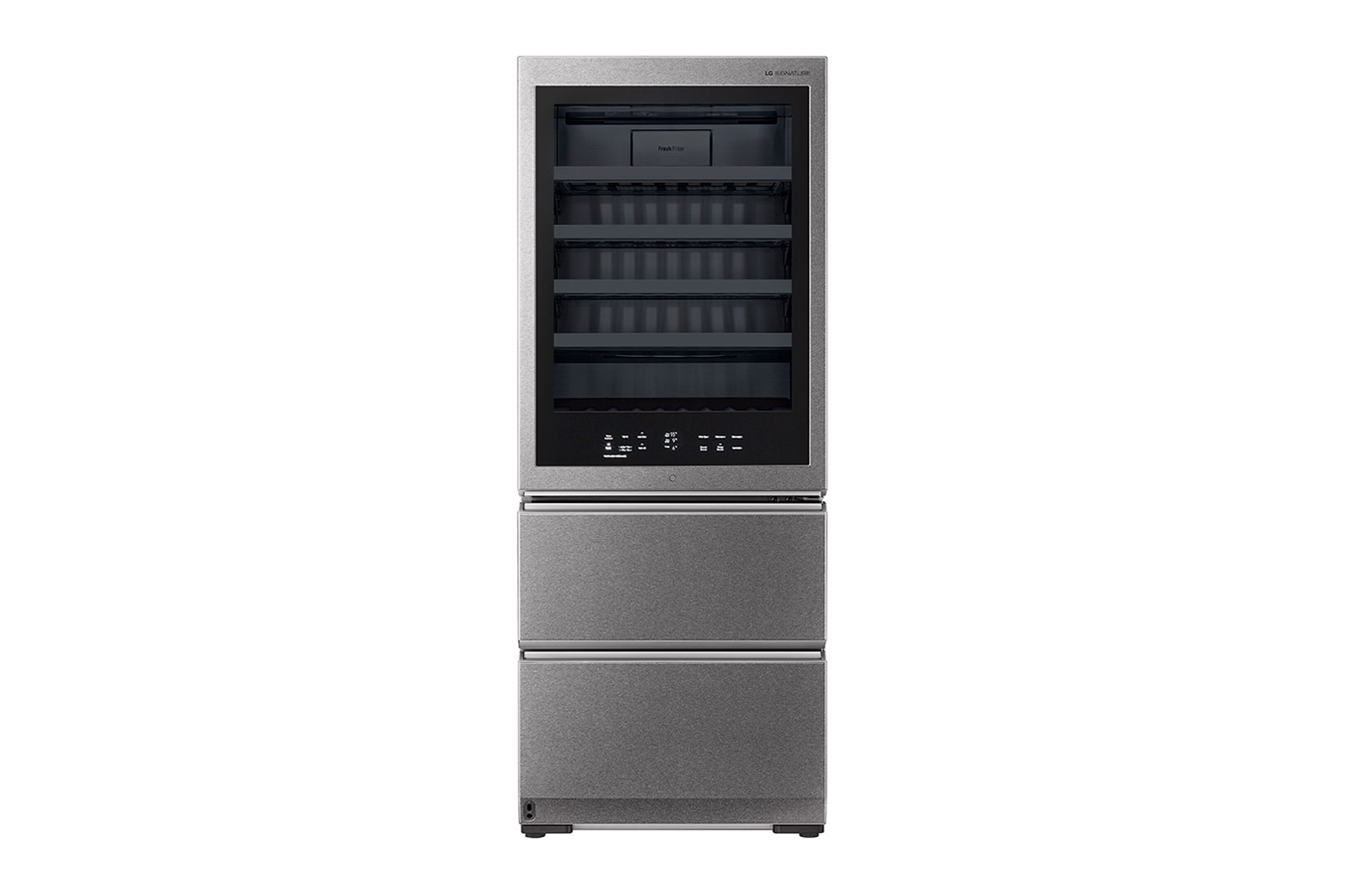 LG LSR200W1 Compressor wine cooler Freestanding Graphite 65 bottle(s) – image 1
