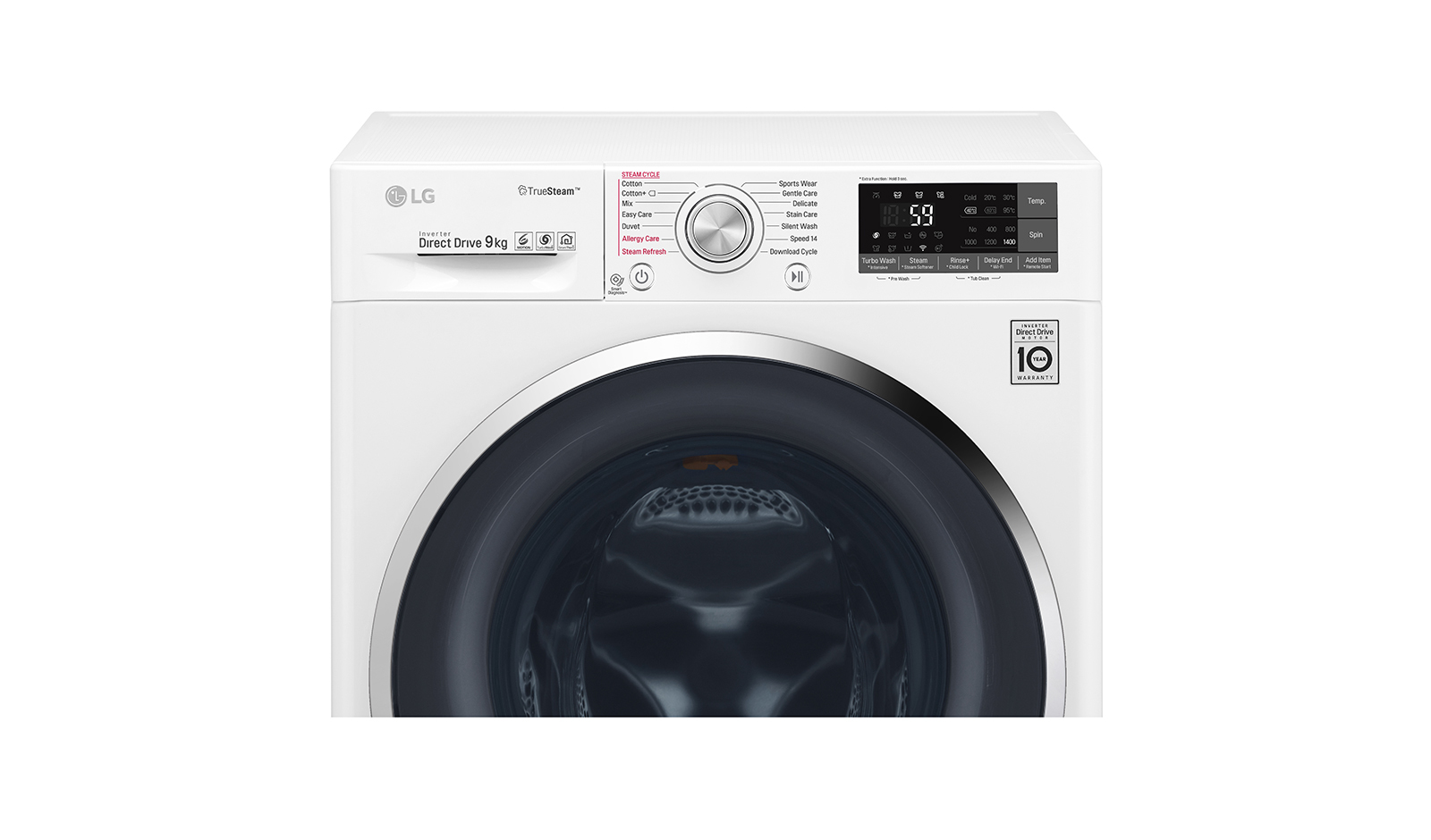 LG F4J8VSP2W washer dryer Freestanding Front-load White – image 5
