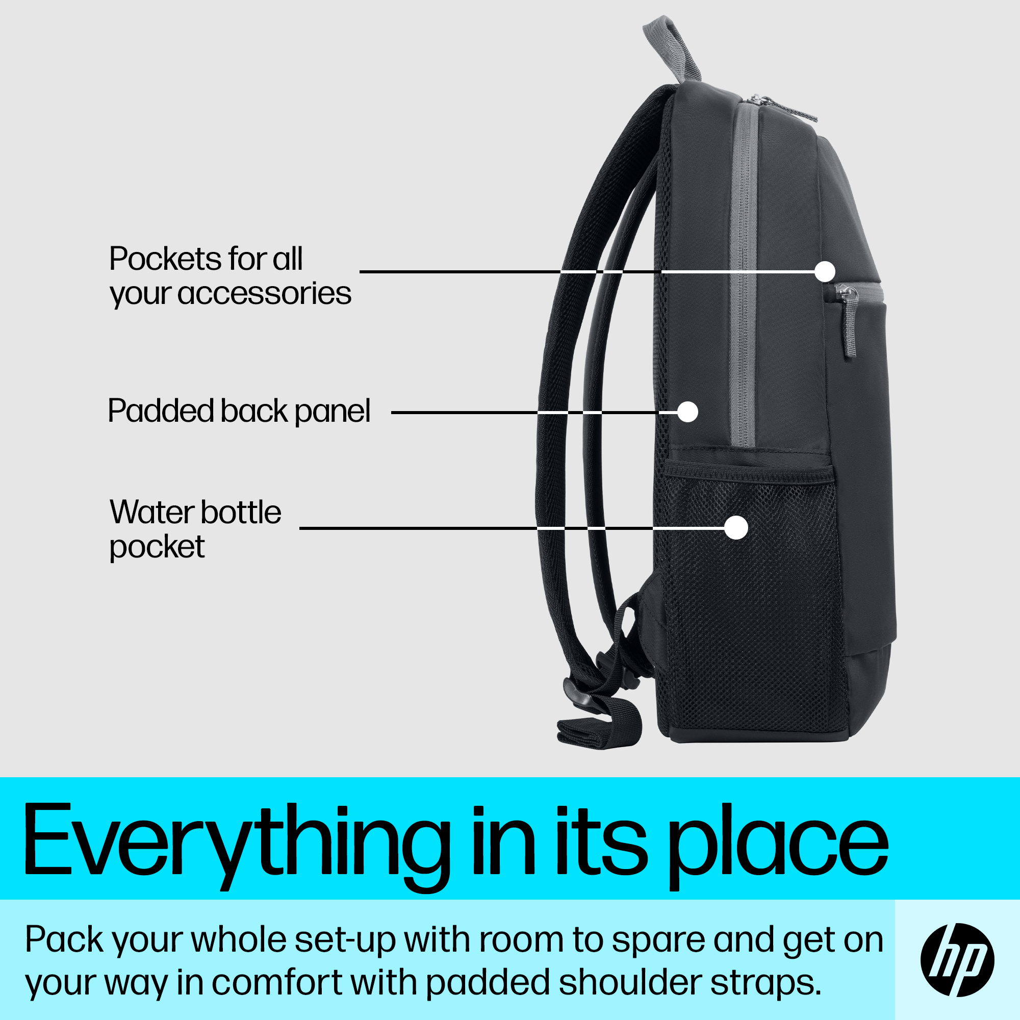 HP 15.6 Laptop Backpack – image 3