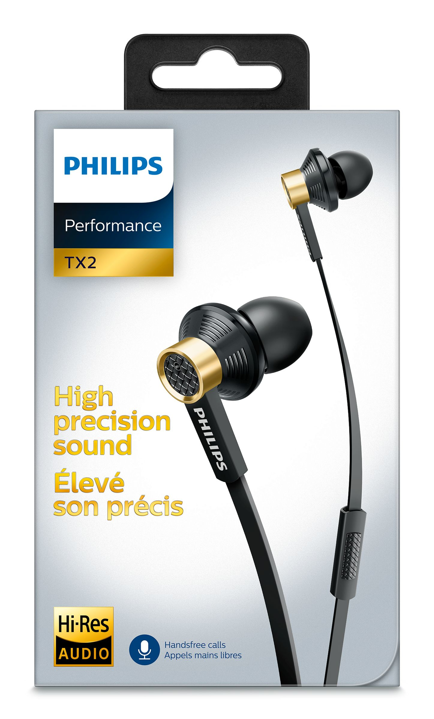 Philips In-ear headphones with mic TX2BK/00 – image 2