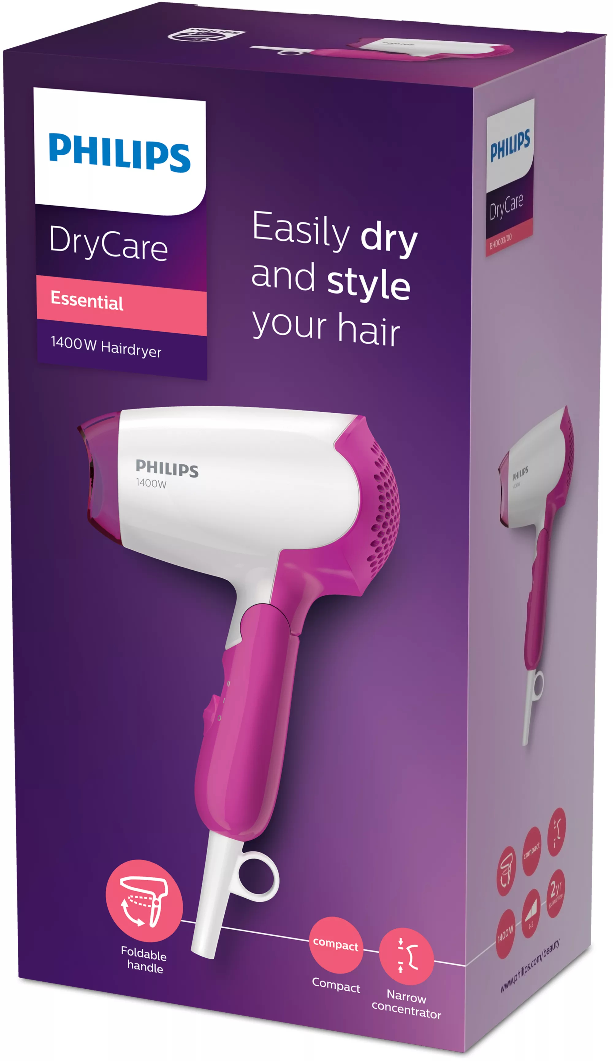 Philips DryCare BHD003/03 hair dryer – image 2