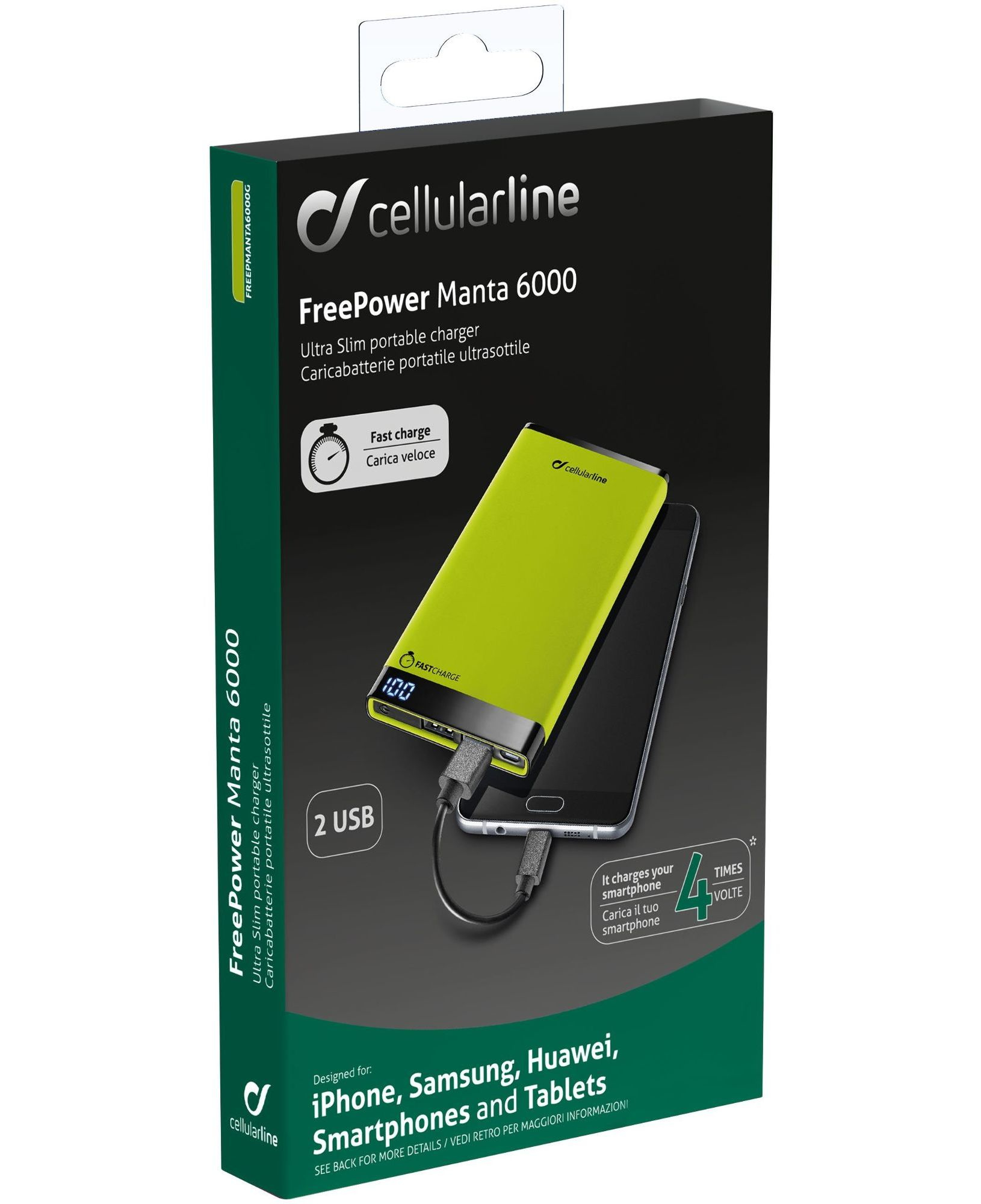 Cellularline Freepower Manta 6000 - Universale – image 3