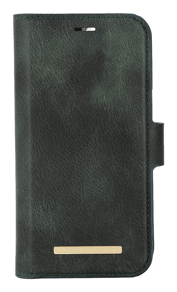 Onsala Wallet Case Eco 2 Card Slots MagSeries Dark Green - iPhone 15 Plus