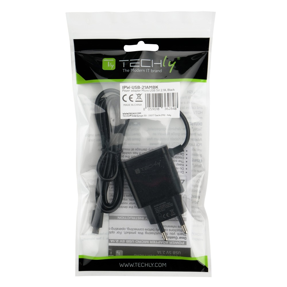 Techly Micro USB Wall Charger – image 2