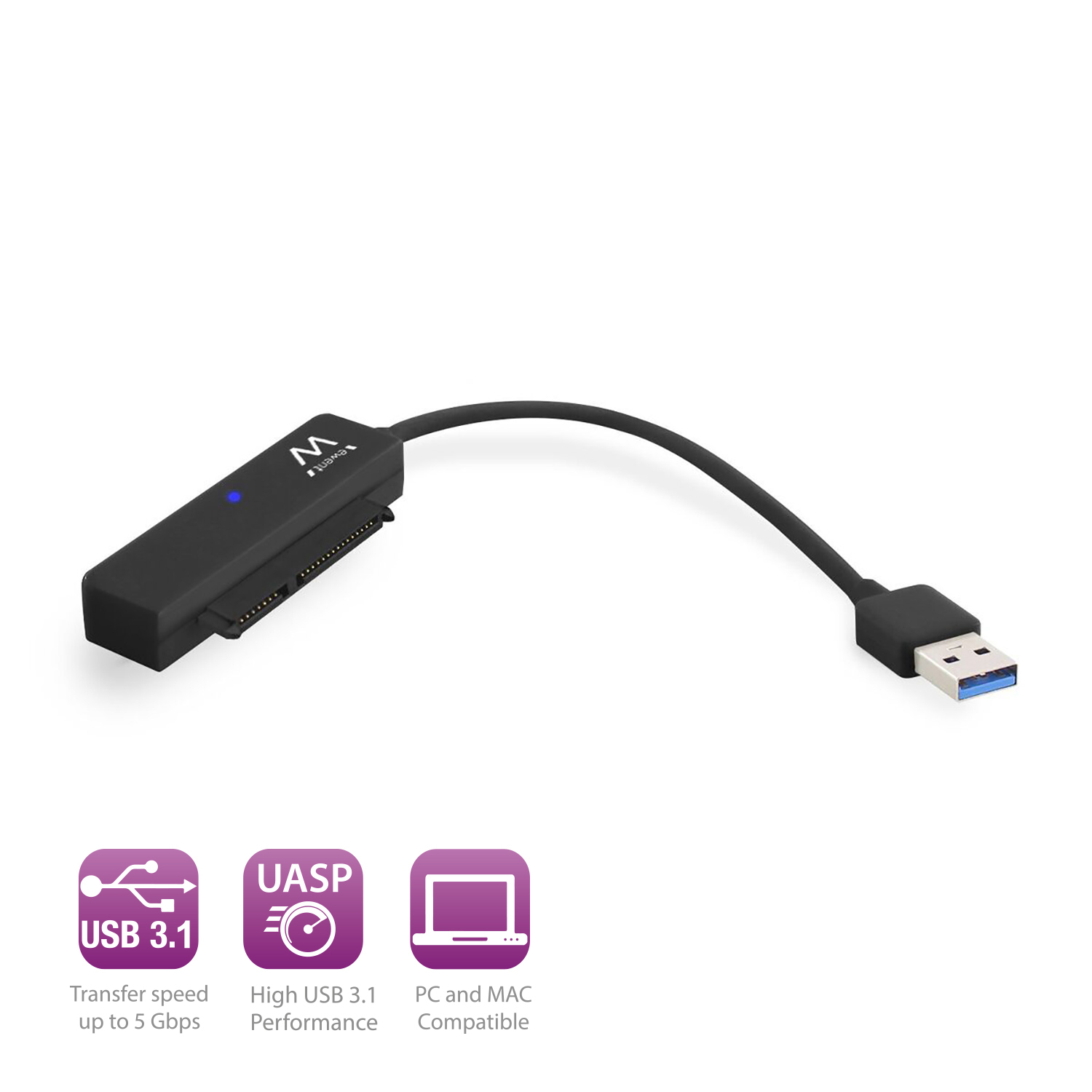 Ewent EW7017 interface cards/adapter SATA – image 4