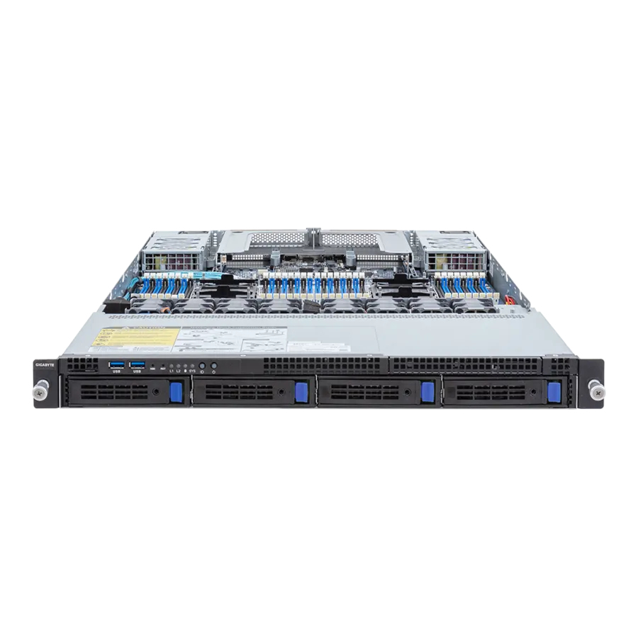 GIGABYTE R183 Intel C741 LGA 4677 (Socket E) Rack (1U) – image 2