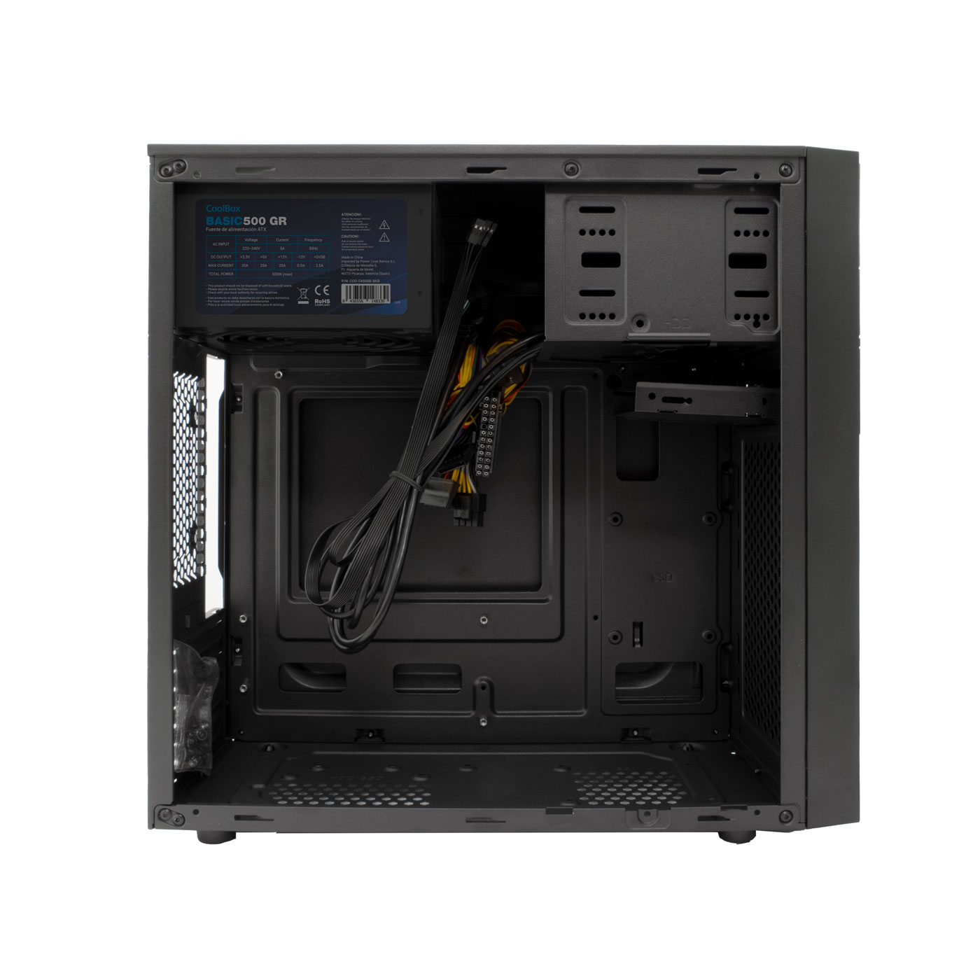 CoolBox M-580 Micro Tower Black – image 3