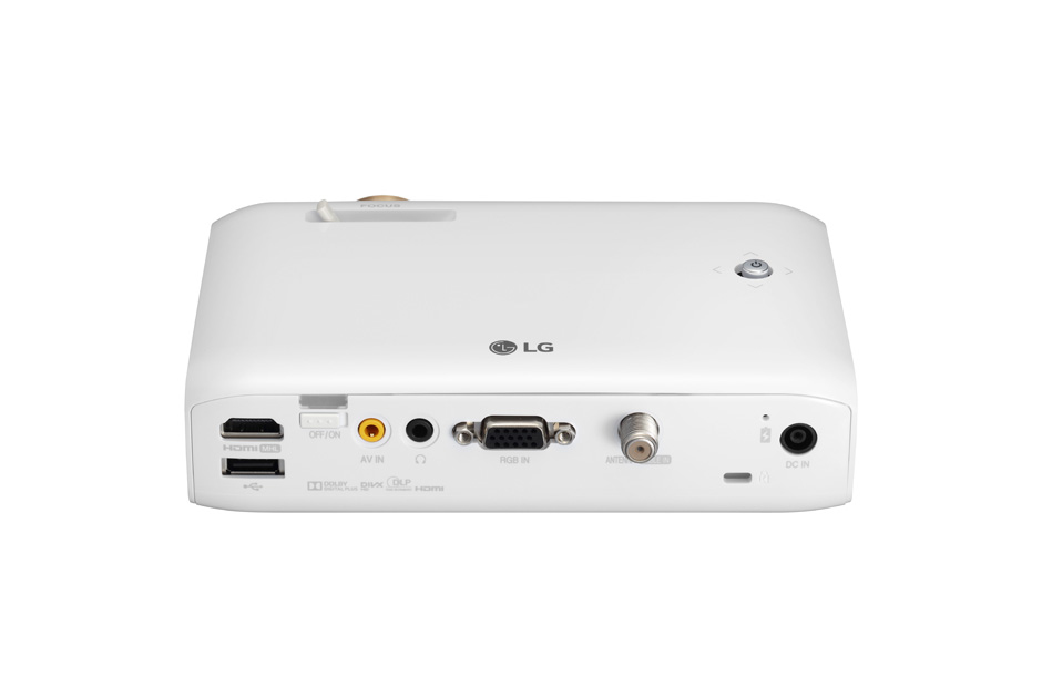 LG PH550 data projector Standard throw projector 550 ANSI lumens DLP 720p (1280x720) 3D White – image 6