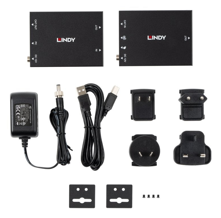 Lindy 39350 KVM extender Transmitter & receiver – image 5