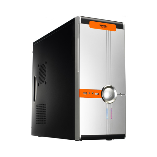 ASUS TA-B71 computer case Midi Tower Black, Silver