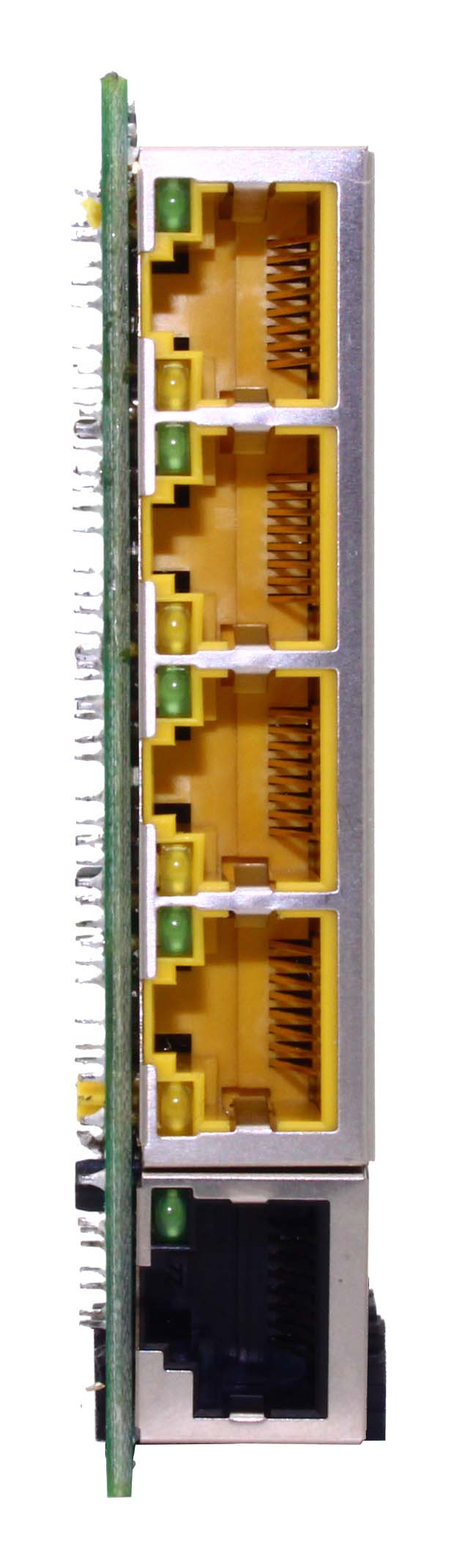 Brainboxes Embedded Industrial 5 Port PoE+ 10/100 Ethernet Switch – image 3